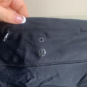 Lulu lemon black shorts (worn once)